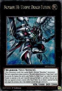 Number F0: Utopic Draco Future (Quarter Century Secret Rare): 25th Anniversary Tin: Dueling Mirrors