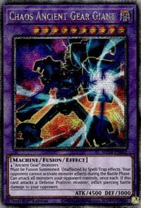 Chaos Ancient Gear Giant (Quarter Century Secret Rare): 25th Anniversary Tin: Dueling Mirrors