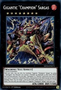 Gigantic "Champion" Sargas: 25th Anniversary Tin: Dueling Mirrors