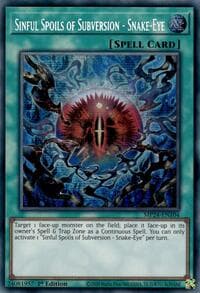 Sinful Spoils of Subversion - Snake-Eye: 25th Anniversary Tin: Dueling Mirrors