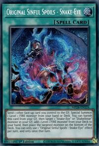 Original Sinful Spoils - Snake-Eye: 25th Anniversary Tin: Dueling Mirrors