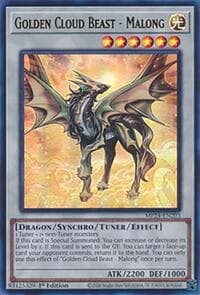 Golden Cloud Beast - Malong: 25th Anniversary Tin: Dueling Mirrors