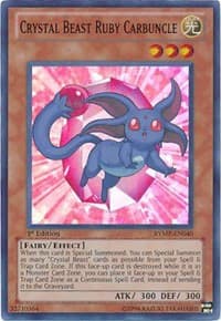 Crystal Beast Ruby Carbuncle: Ra Yellow Mega Pack