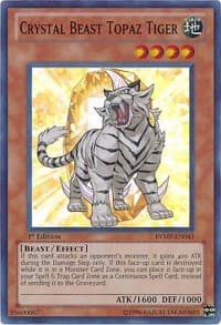 Crystal Beast Topaz Tiger: Ra Yellow Mega Pack