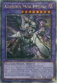 Azamina Moa Regina (Quarter Century Secret Rare): Rage of the Abyss