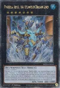 Poseidra Abyss, the Atlantean Dragon Lord (Quarter Century Secret Rare): Rage of the Abyss