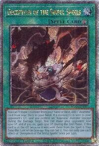 Deception of the Sinful Spoils (Quarter Century Secret Rare): Rage of the Abyss