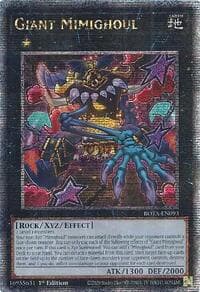 Giant Mimighoul (Quarter Century Secret Rare): Rage of the Abyss