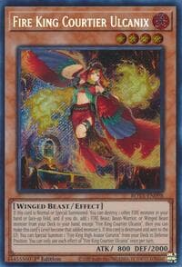 Fire King Courtier Ulcanix: Rage of the Abyss