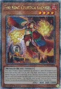 Fire King Courtier Ulcanix (Quarter Century Secret Rare): Rage of the Abyss