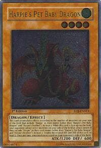 Harpie's Pet Baby Dragon (UTR): Enemy of Justice