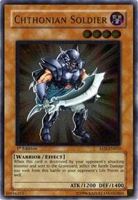 Chthonian Soldier (UTR): Elemental Energy