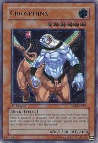 Criosphinx (UTR): The Lost Millennium