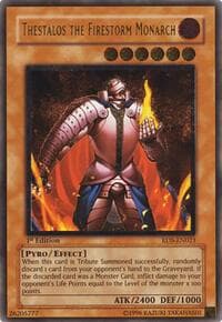 Thestalos the Firestorm Monarch (UTR): Rise of Destiny