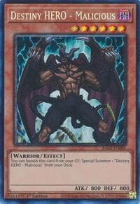 Destiny HERO - Malicious (PCR): Quarter Century Bonanza