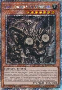 Redox, Dragon Ruler of Boulders (Platinum Secret Rare): Quarter Century Bonanza