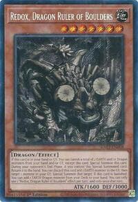 Redox, Dragon Ruler of Boulders (Secret Rare): Quarter Century Bonanza