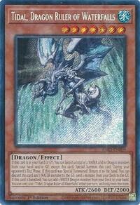 Tidal, Dragon Ruler of Waterfalls (Secret Rare): Quarter Century Bonanza