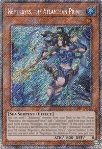 Neptabyss, the Atlantean Prince (Platinum Secret Rare): Quarter Century Bonanza