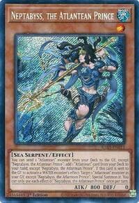 Neptabyss, the Atlantean Prince (Secret Rare): Quarter Century Bonanza