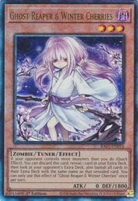 Ghost Reaper & Winter Cherries (Alternate Art) (PUR): Quarter Century Bonanza