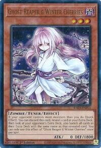 Ghost Reaper & Winter Cherries (Alternate Art) (UR): Quarter Century Bonanza