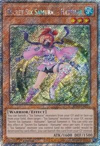 Secret Six Samurai - Hatsume (Platinum Secret Rare): Quarter Century Bonanza