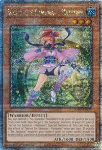 Secret Six Samurai - Hatsume (Quarter Century Secret Rare): Quarter Century Bonanza