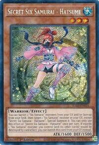 Secret Six Samurai - Hatsume (Secret Rare): Quarter Century Bonanza