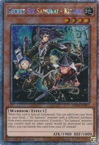 Secret Six Samurai - Kizaru (Platinum Secret Rare): Quarter Century Bonanza