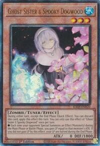 Ghost Sister & Spooky Dogwood (Alternate Art) (PUR): Quarter Century Bonanza