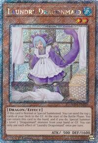 Laundry Dragonmaid (Platinum Secret Rare): Quarter Century Bonanza