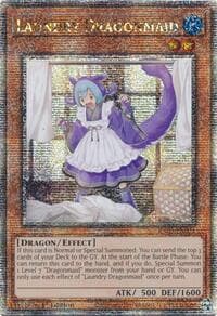 Laundry Dragonmaid (Quarter Century Secret Rare): Quarter Century Bonanza