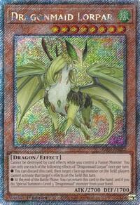 Dragonmaid Lorpar (Platinum Secret Rare): Quarter Century Bonanza