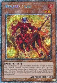 Nemeses Flag (Platinum Secret Rare): Quarter Century Bonanza