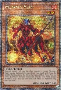 Nemeses Flag (Quarter Century Secret Rare): Quarter Century Bonanza