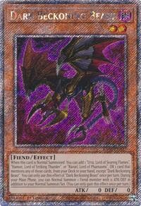 Dark Beckoning Beast (Platinum Secret Rare): Quarter Century Bonanza