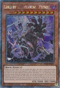 Lord of the Heavenly Prison (Platinum Secret Rare): Quarter Century Bonanza