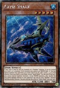 Abyss Shark (Platinum Secret Rare): Quarter Century Bonanza
