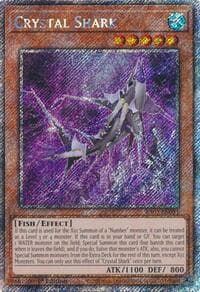 Crystal Shark (Platinum Secret Rare): Quarter Century Bonanza