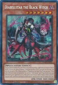 Diabellstar the Black Witch (Secret Rare): Quarter Century Bonanza