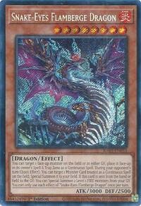 Snake-Eyes Flamberge Dragon (Secret Rare): Quarter Century Bonanza