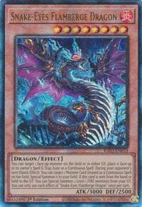 Snake-Eyes Flamberge Dragon (PUR): Quarter Century Bonanza