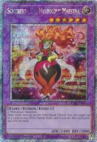 Schuberta the Melodious Maestra (Platinum Secret Rare): Quarter Century Bonanza