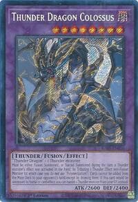 Thunder Dragon Colossus (Secret Rare): Quarter Century Bonanza