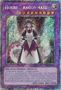 House Dragonmaid (Platinum Secret Rare): Quarter Century Bonanza