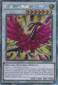 Black Rose Moonlight Dragon (Platinum Secret Rare): Quarter Century Bonanza