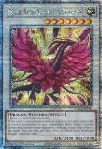 Black Rose Moonlight Dragon (Quarter Century Secret Rare): Quarter Century Bonanza