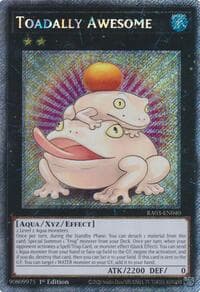 Toadally Awesome (Platinum Secret Rare): Quarter Century Bonanza