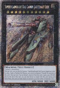 Superdreadnought Rail Cannon Juggernaut Liebe (Platinum Secret Rare): Quarter Century Bonanza
